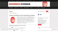 Desktop Screenshot of nihongoichiban.com